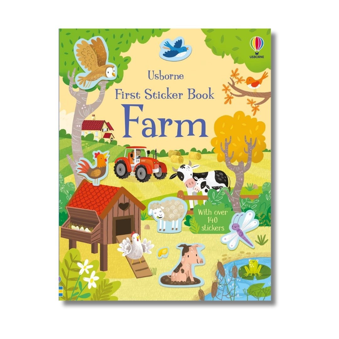 First Sticker Book Farm - Wah Books