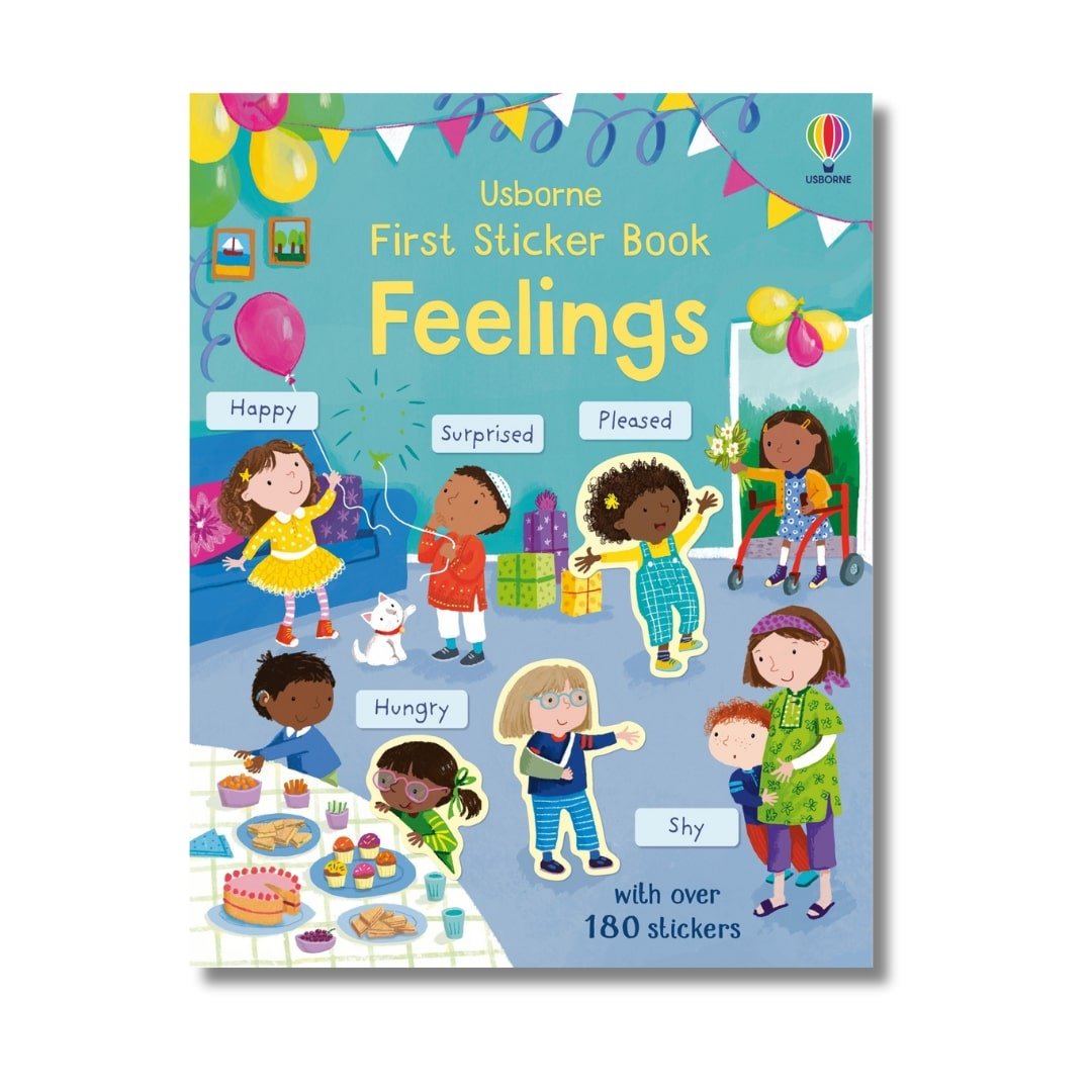 First Sticker Book Feelings - Wah Books