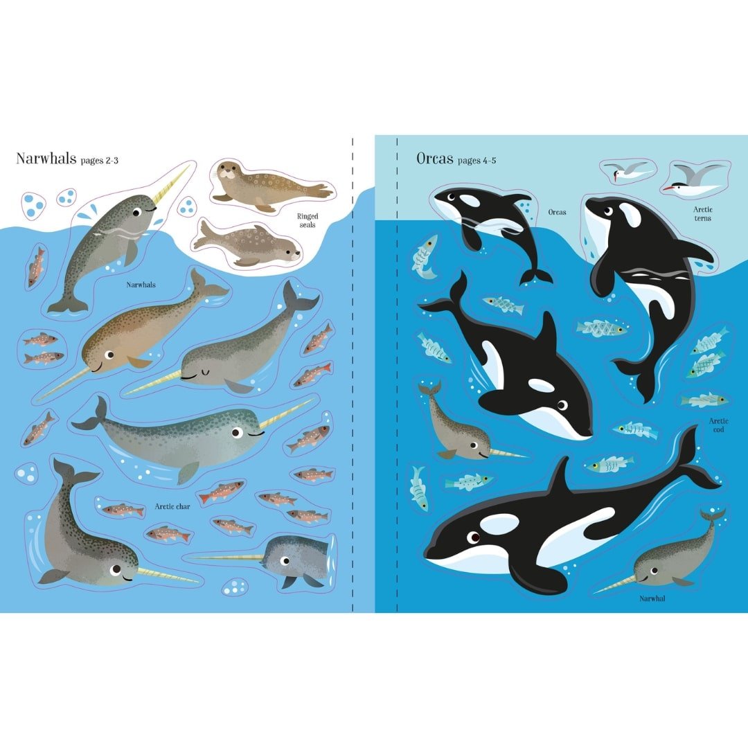 First Sticker Book Narwhals - Wah Books