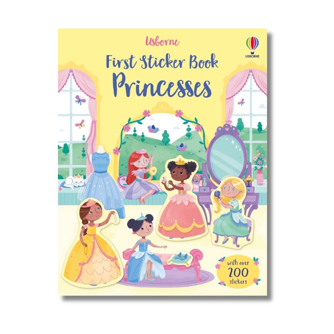 First Sticker Book Princesses - Wah Books