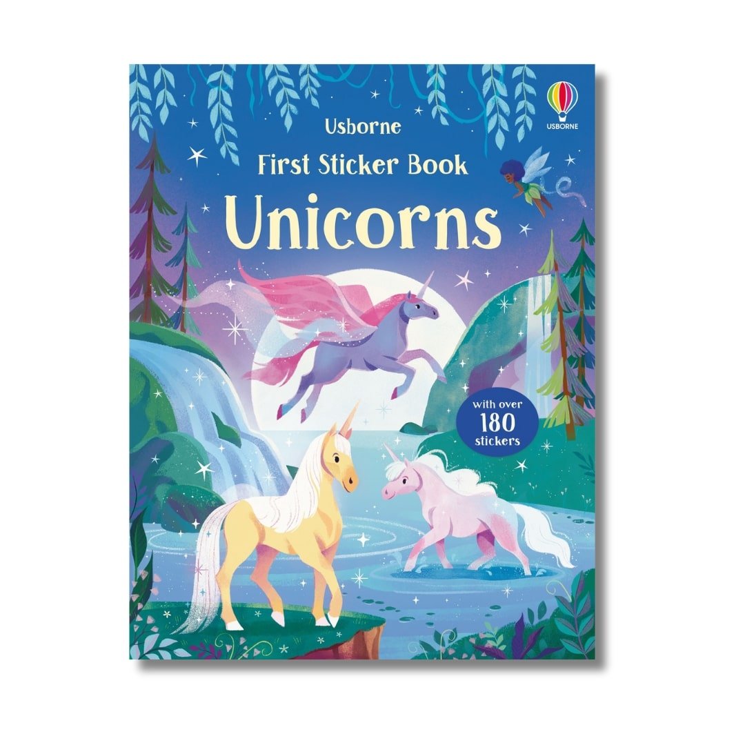 First Sticker Book Unicorns - Wah Books