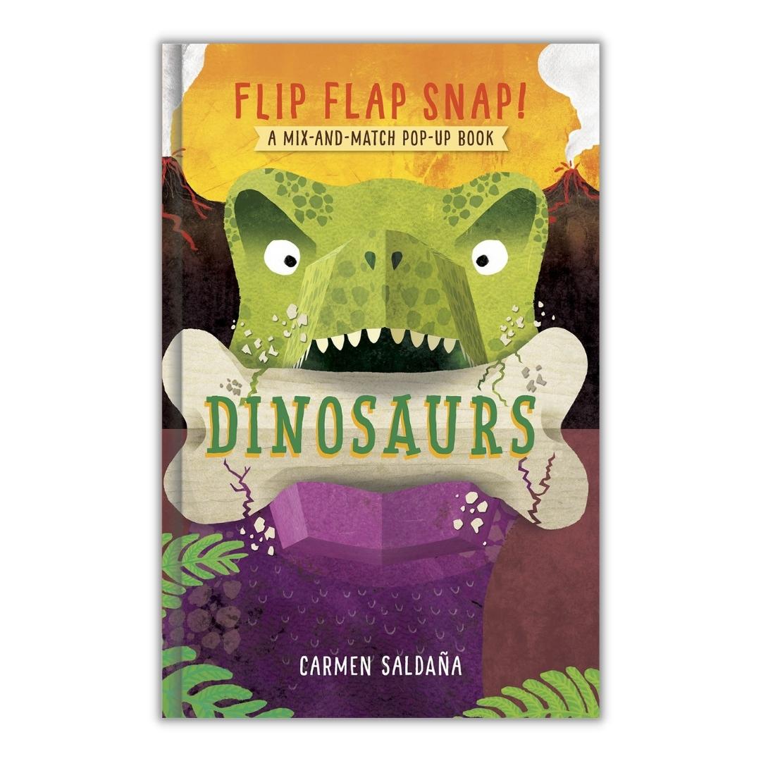 Flip Flap Snap! Dinosaurs - Wah Books