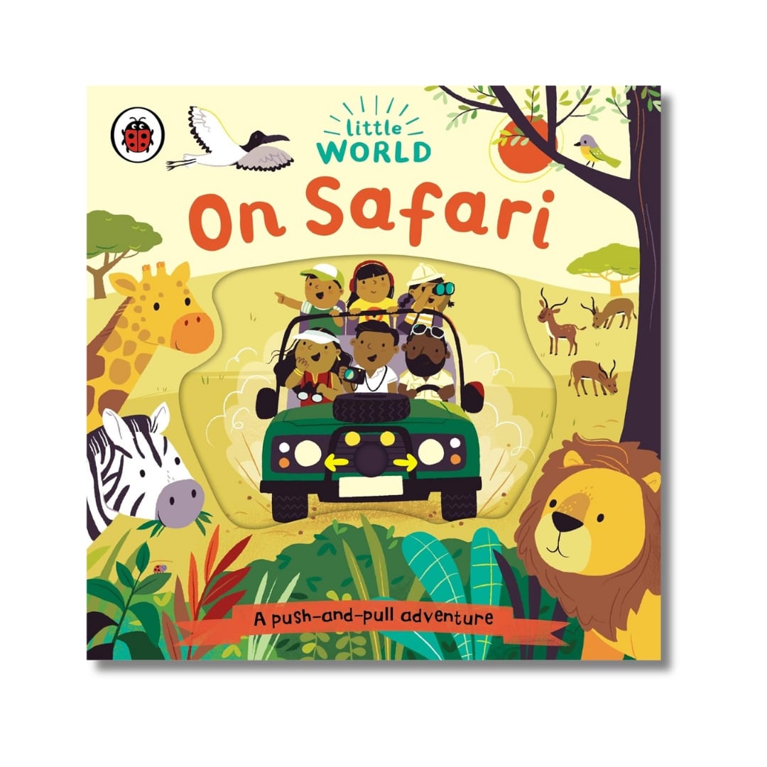 Little World: On Safari : A push-and-pull adventure - Wah Books