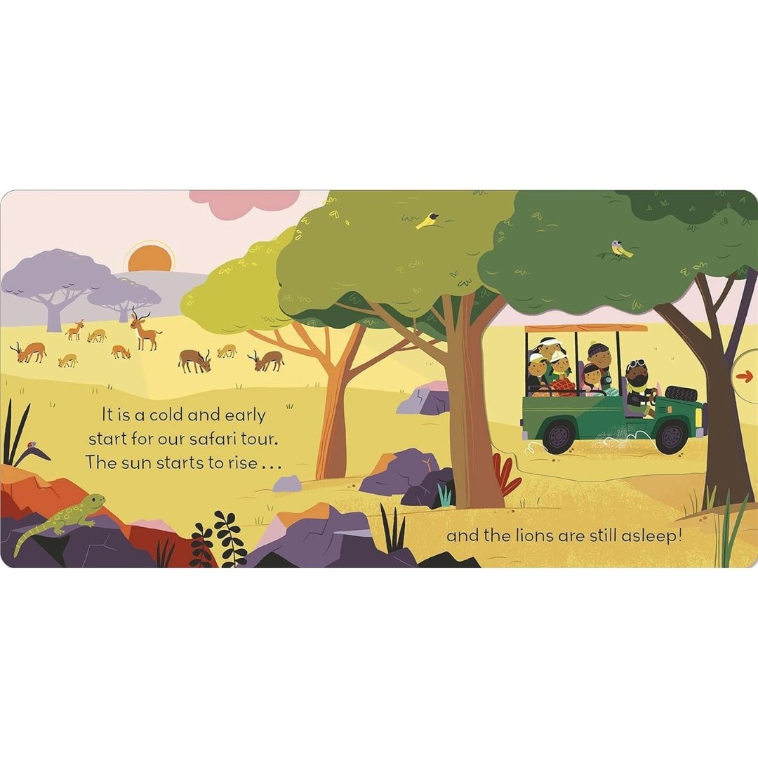 Little World: On Safari : A push-and-pull adventure - Wah Books