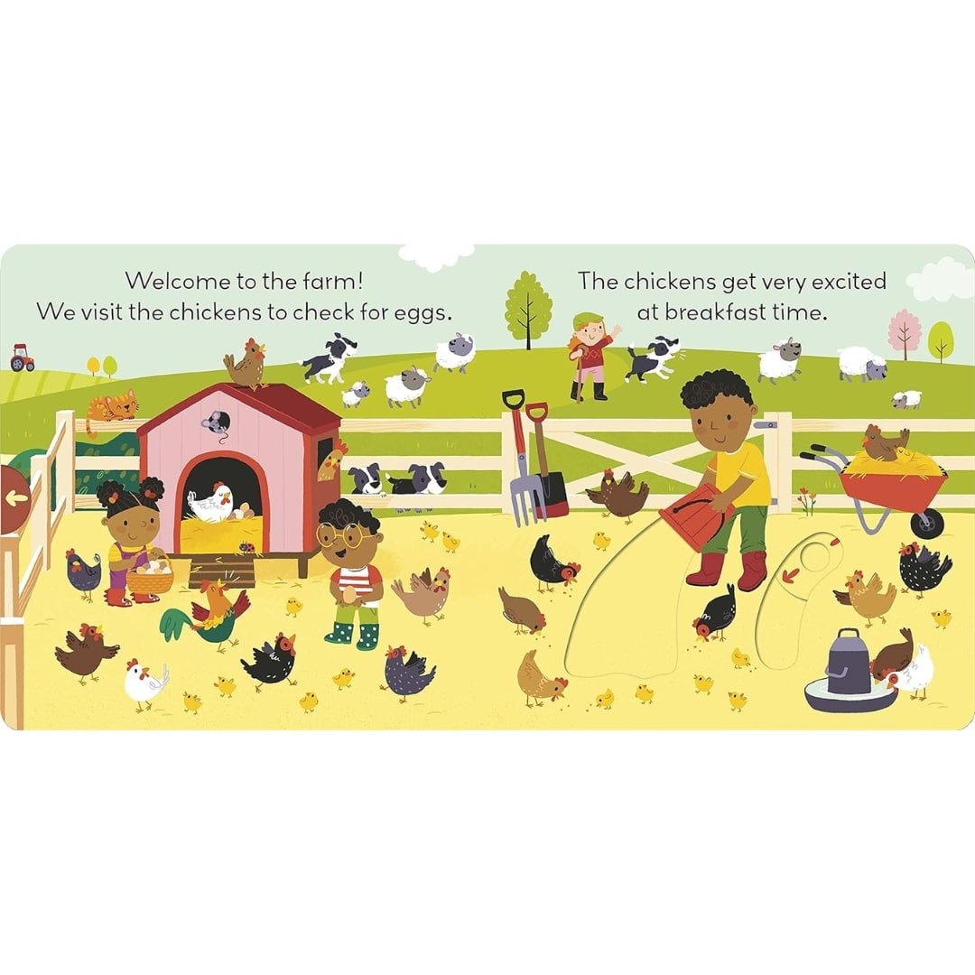 Little World: On the Farm : A push-and-pull adventure - Wah Books