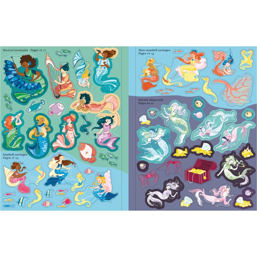 Mermaids Sticker Book - Wah Books