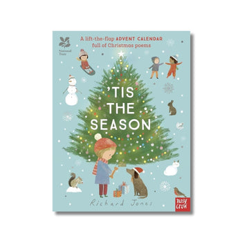 National Trust: 'Tis the Season: A Lift-the-Flap Advent Calendar Full of Christmas Poems - Wah Books